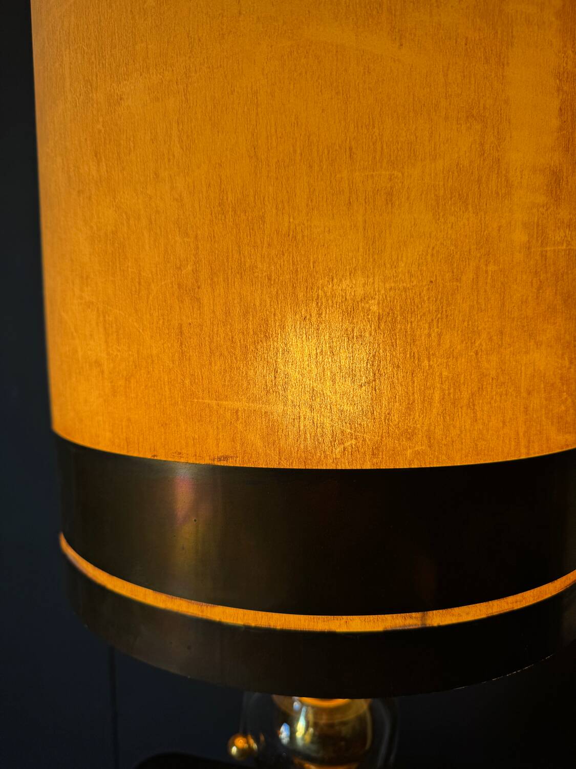 Large Richard Essig lamp from the 1970s.