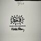 Keith Haring Limited Edition Lithograph, Numbered in Pencil, 1990s