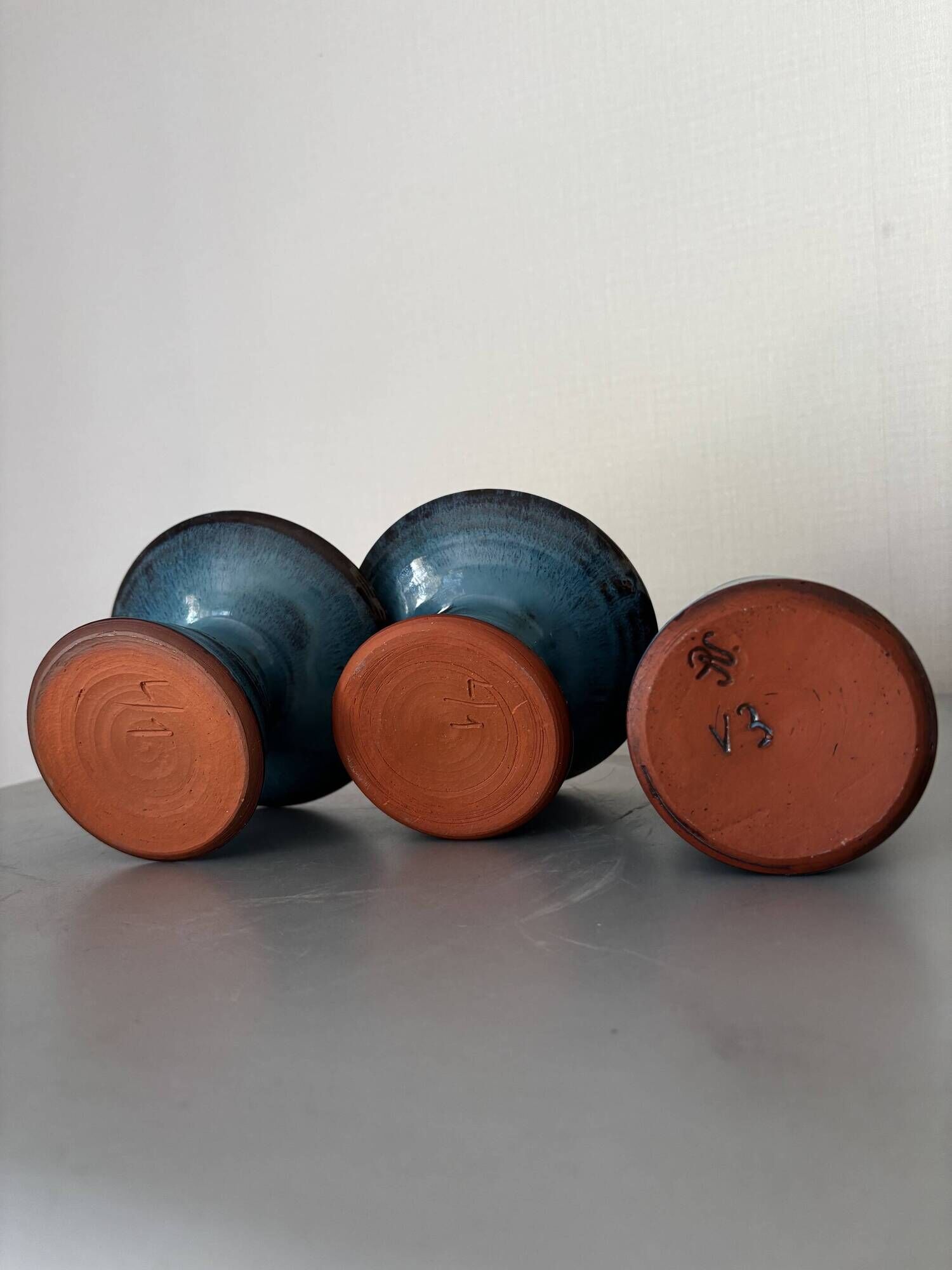 Scandinavian ceramics from the 1950s signed on the base.