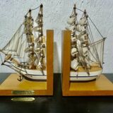 Serre-livres bateaux