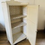 Armoire 1 porte avec corniche