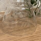 Set of 4 wine glasses on short stem