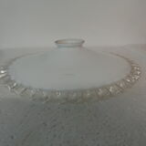 Abat day glass opalin Belgian manufacture