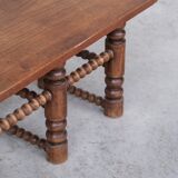 Oak french deco coffee table