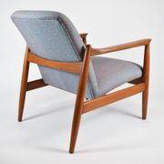 Fully restored vintage armchair, designer E.Homa, 60s, East Europe, multicolour, water resistant