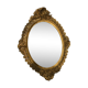 Baroque oval mirror 44 x 60cm