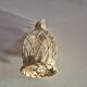 vintage glass vase surrounded by woven rattan