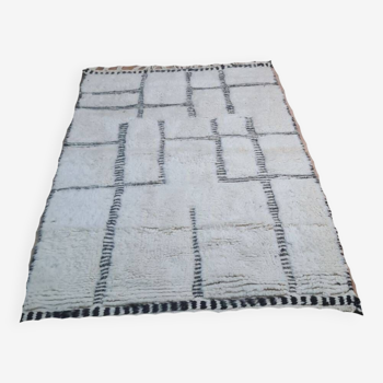 Tapis berbère en laine fait main 150 X 100 CM