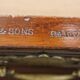 Rare bureau partenaires double caisson Hampton & Son Pall Mall bois dur