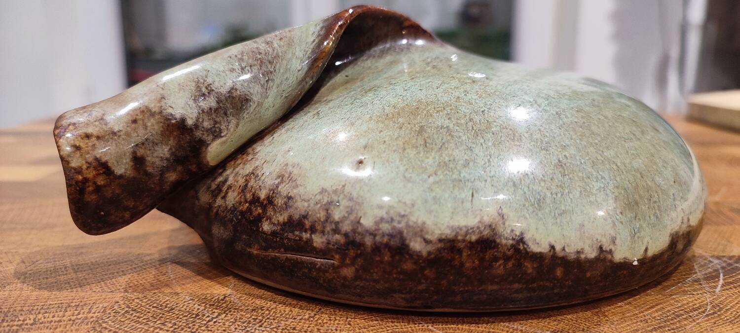 Ceramic wall vase by Marc Benjamin