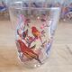 Verres oiseaux vintage