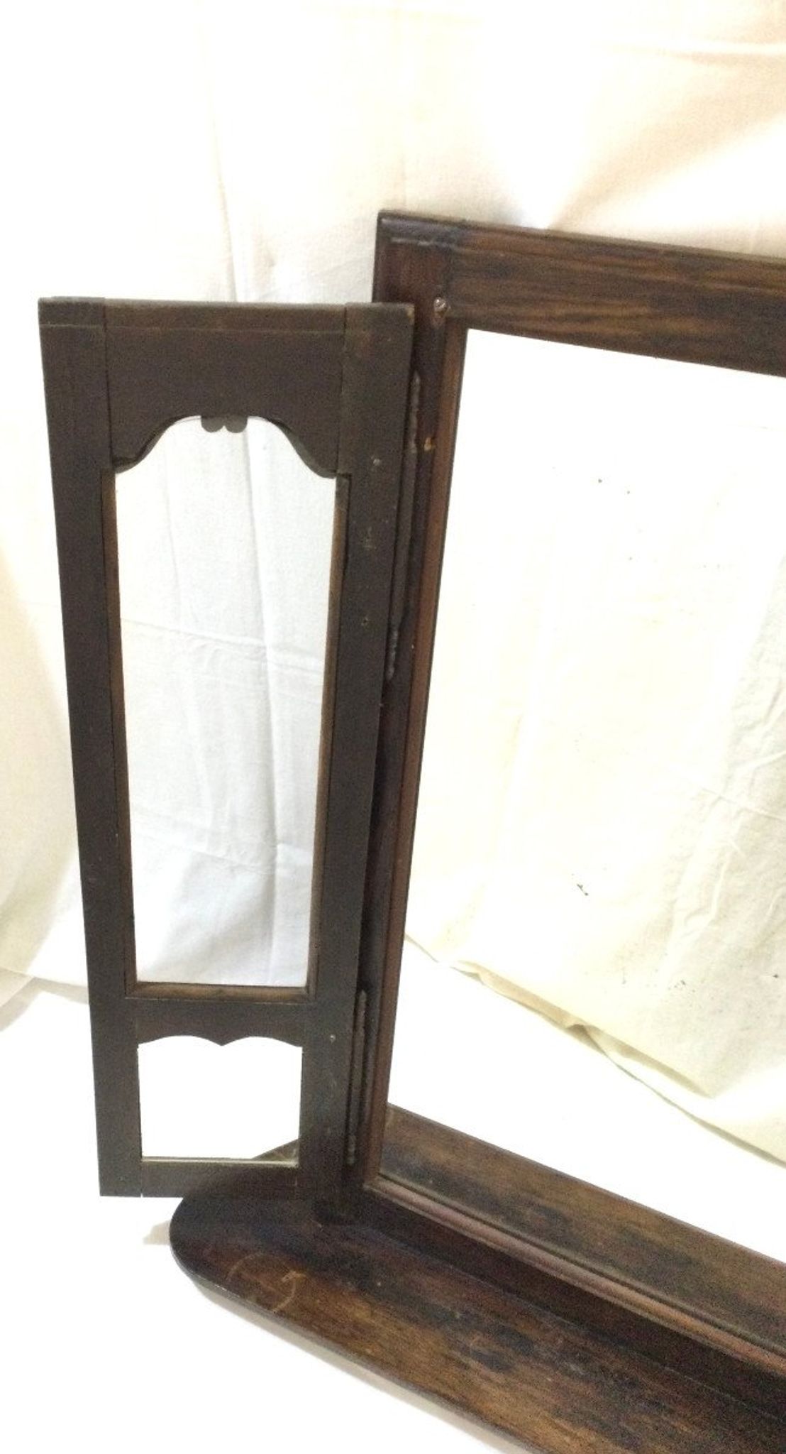 Miroir avec ses portes fleuries 90x111cm