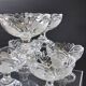 6 glass ice cream bowls in very good condition