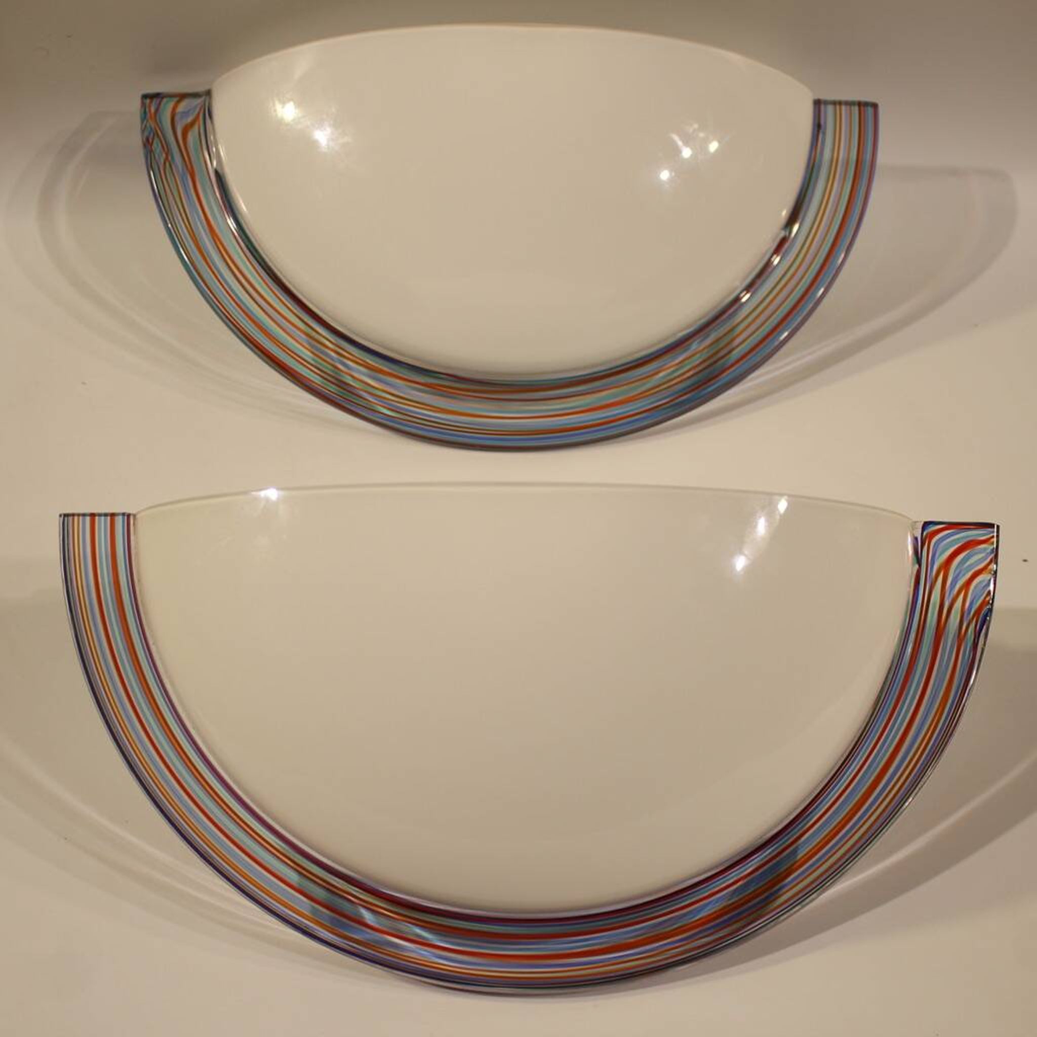 Pair of Italian wall lamps from the 1970s