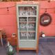 Armoire parisienne vitrée art deco