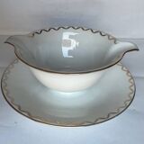 Saucière en porcelaine blanche