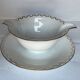 White porcelain gravy boat