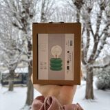 Boppo green bedside lamp 9cm