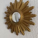 Vintage 1960s witch's eye sun mirror - 25 cm