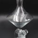 Top-shaped glass carafe - Complete with its cap - Beautiful elegant shape