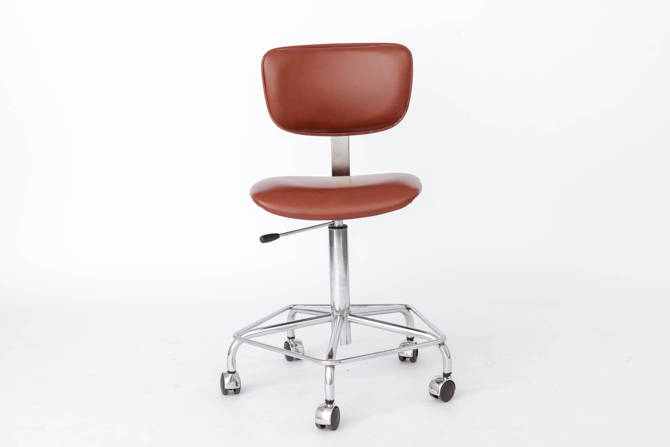 Vintage Swivel Chair by Bremshey & Co. | Office Chair | Germany, 1980s