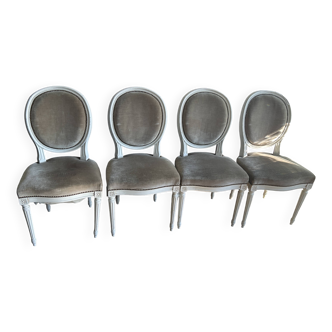 4 Louis XVI style chairs -