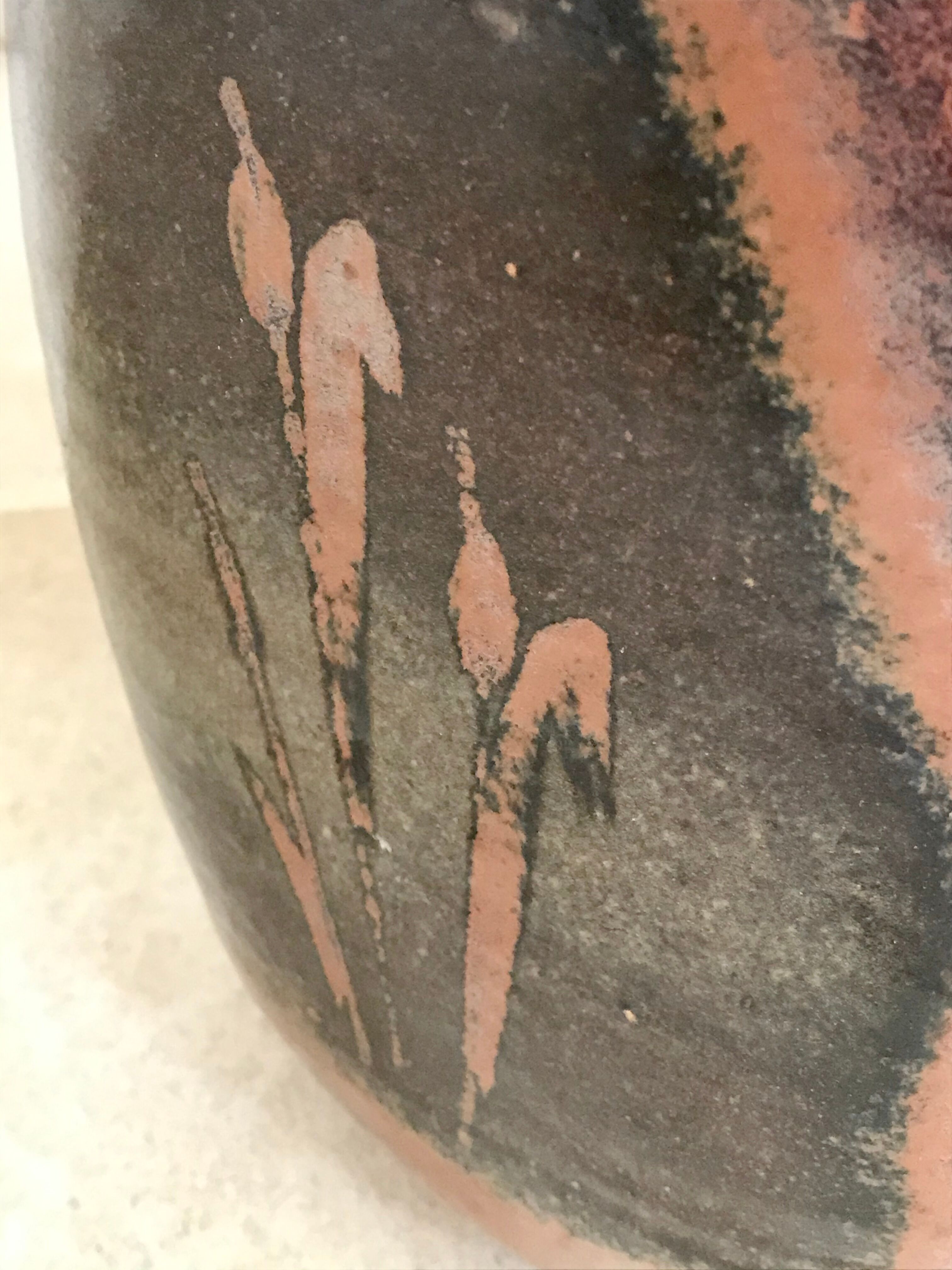 Taber Vallauris sandstone vase 32 cm