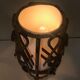 Vintage rattan lamp years 60