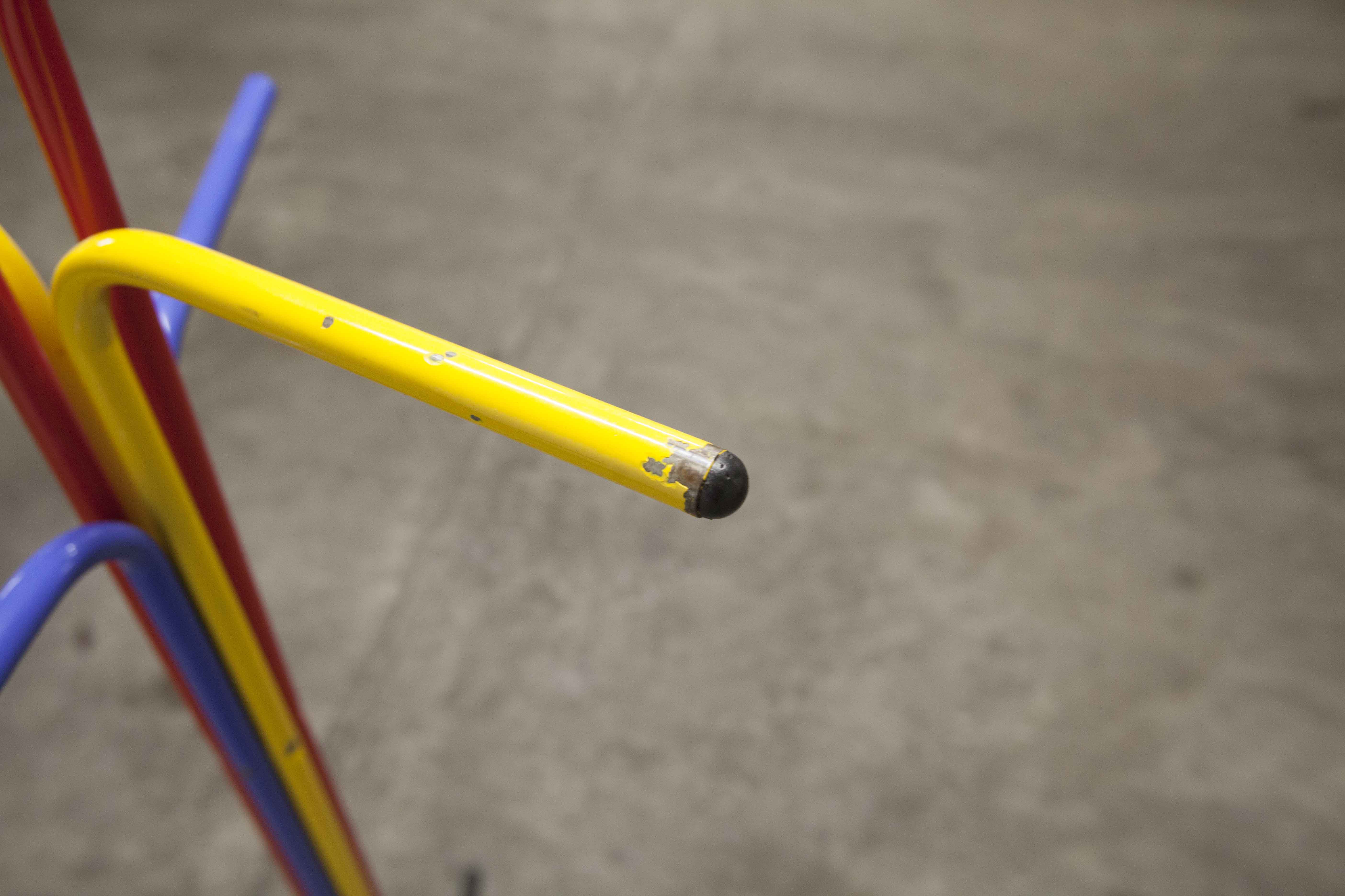 Child coat rack Ikea 1980 colored