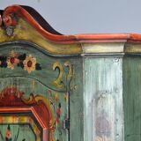 German wedding cabinet, dated 1824