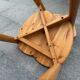 Set of 6 Scandinavian chairs by Rainer Daumiller from the 1970s.