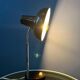 Vintage brown metal table lamp