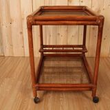 Rolling dessert in rattan and vintage bamboo, Almos Italy