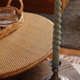 Old metal candle holder