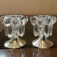 Pair of vintage 70s candlesticks
