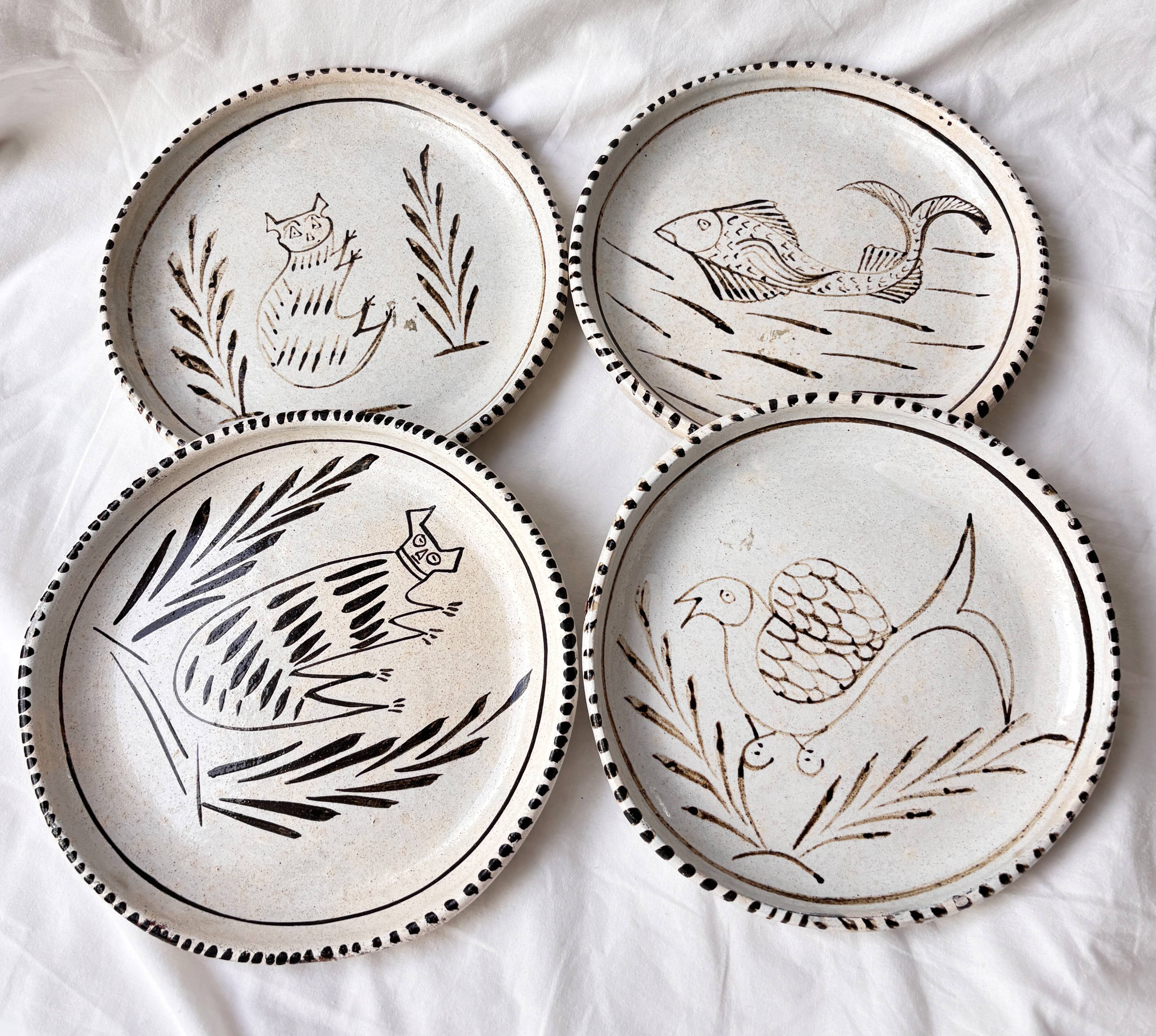 Rare ceramic service Bernardo Zaldizar