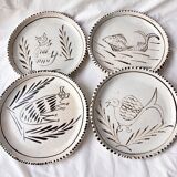 Rare ceramic service Bernardo Zaldizar