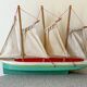 Three-masted basin sailing yacht by the German brand Greiner.