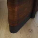 Walnut desk, Italian design, 1960s, production: Italy