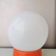 Vintage orange ceiling light 1970
