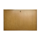 Wall secretary in vintage varnished oak 1950s