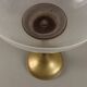 Vintage champagne bucket in brass and plexiglass, Europe, 1970s.