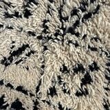 Berber hallway carpet Beni Ouarain white