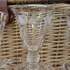 7 antique stemmed glasses