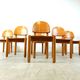 Rainer Daumiller pine wood dining chairs for Hirtshals Savvaerk set of 6, 1980s