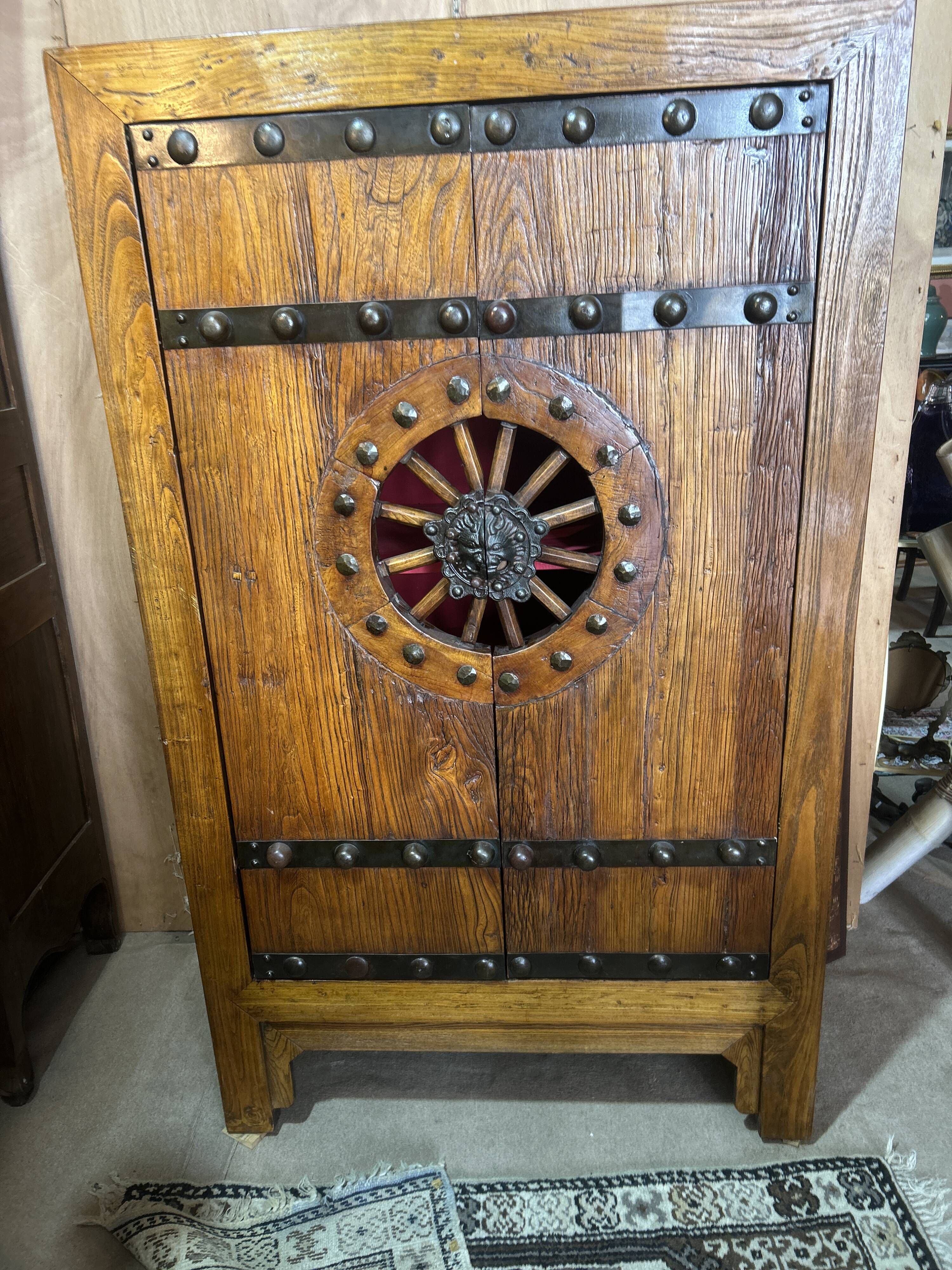 Solid oak Chinese buffet