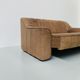 Mid-Century Swiss Cognac Leather DeSede DS-44  Extendable 2-seater Sofa by DeSede 1970s.