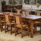 Grande table de ferme en orme massif 1950’s