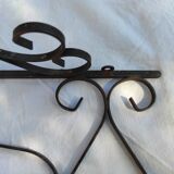 WROUGHT-iron corner floor circa 1950s/1960s