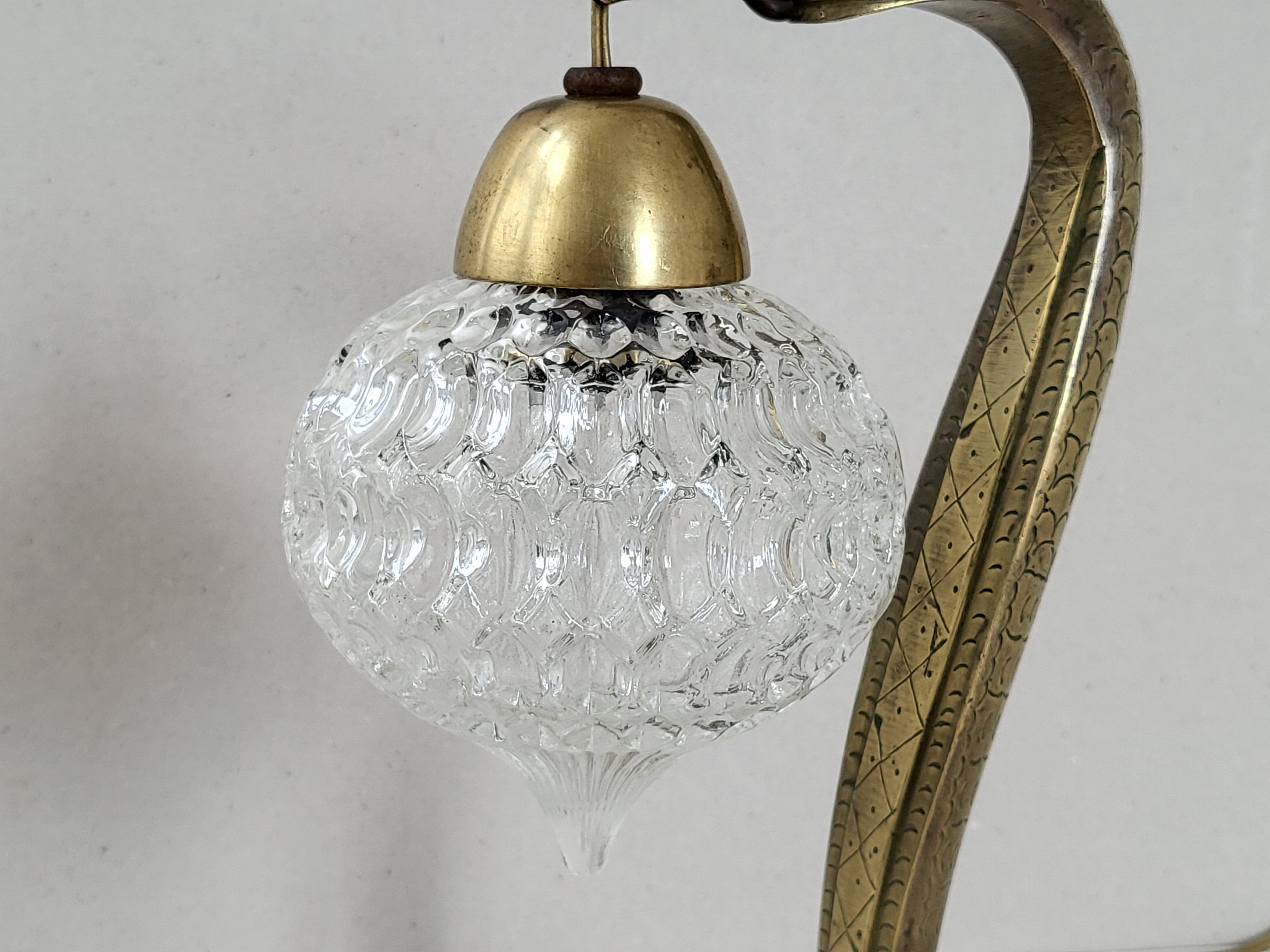 Vintage snake lamp 1970